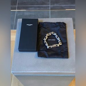 Saint Laurent SS13 Babylone Art Deco Bracelet 925 (Retail was 1995 USD)